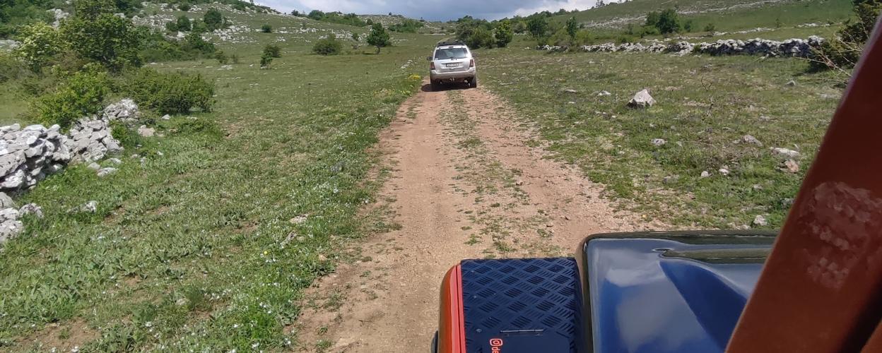 Offroad Kroatien Entlang der Eisenbahn