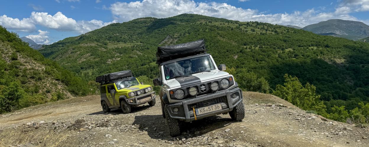 Albanien Durch den Frashër Nationalpark