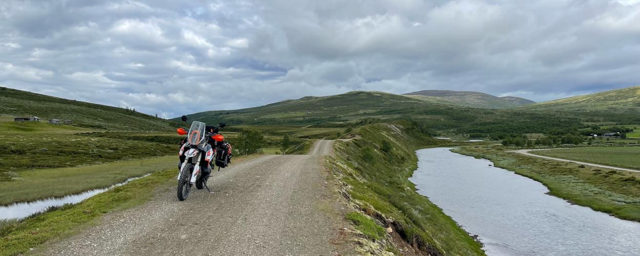 Norwegen Pisten durch das Einunndalen