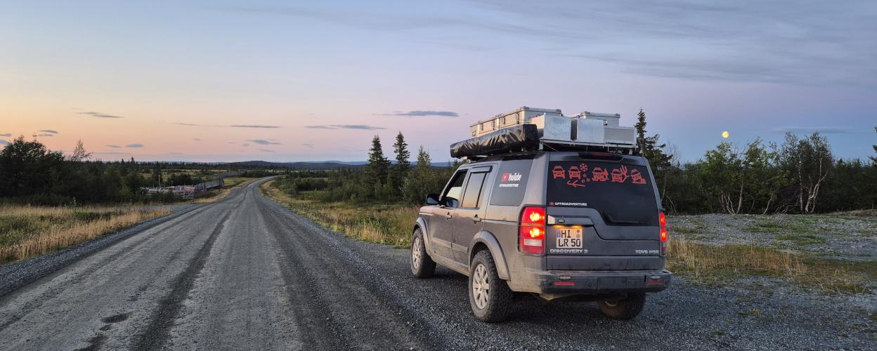 Offroad Schweden Über das Gitsfjället