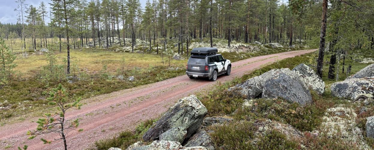 Offroad Schweden Nach Gessi fäbodar