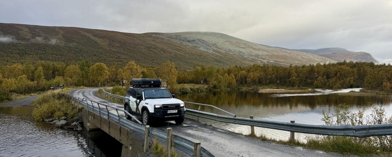 Offroad Norwegen Tisleivegen und Haugrudvegen