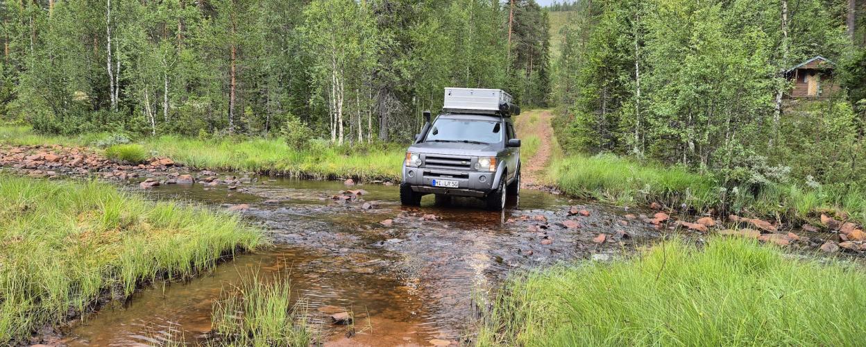Offroad Schweden Dyvran Furt