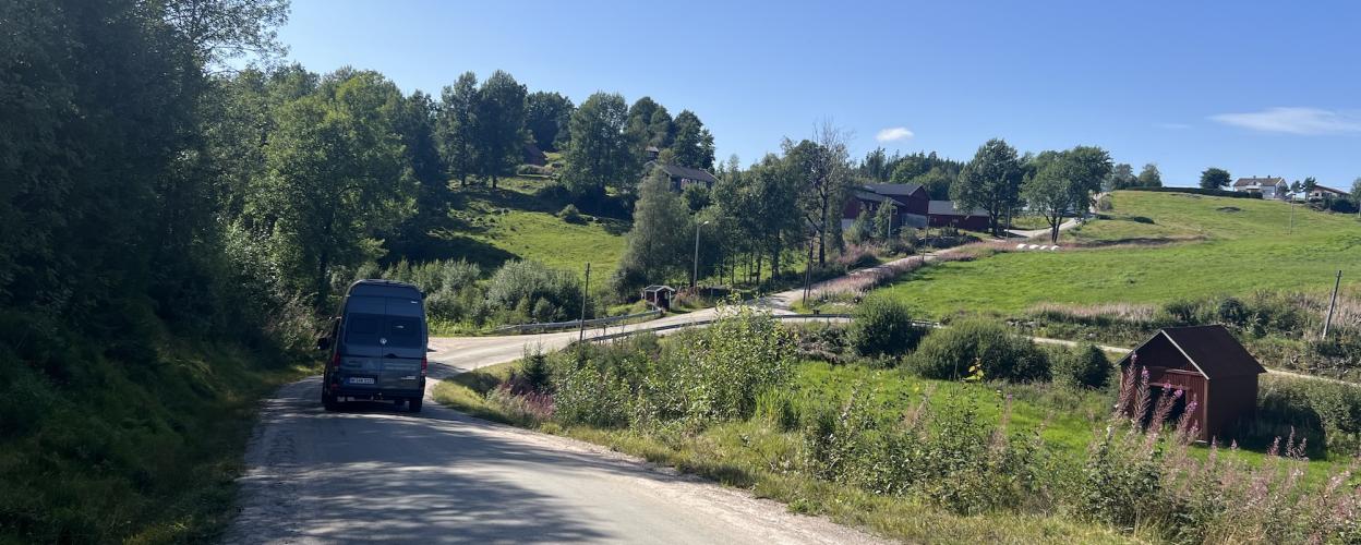 Offroad Norwegen Von Mjåland ans Ytre Ødnevannet