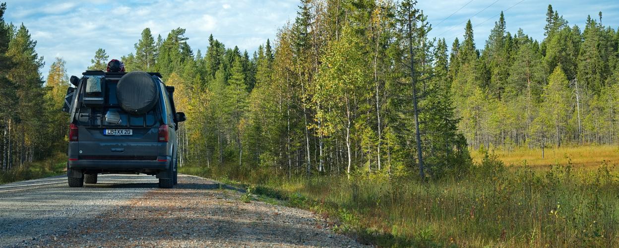 Offroad Finnland Auf dem Border-Trail von Vartius