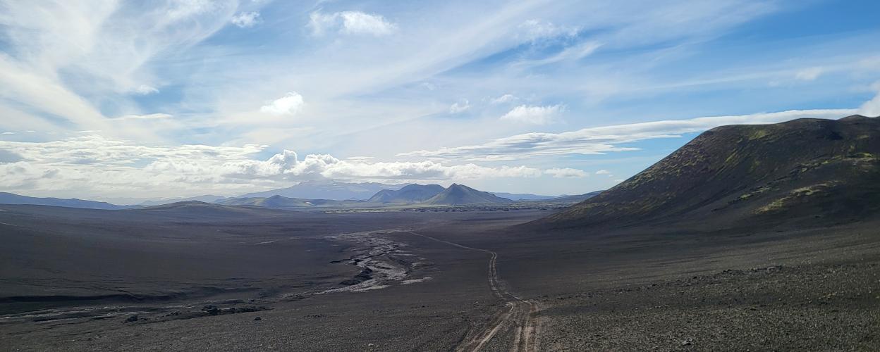 Offroad Island Hekla von Süden