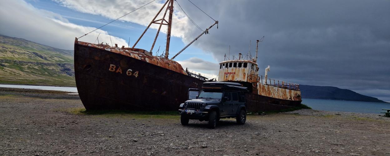 Offroad Island Pisten nach Látrabjarg
