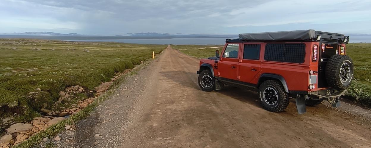 Offroad Island Slettuvegur Straße 870 Hütten