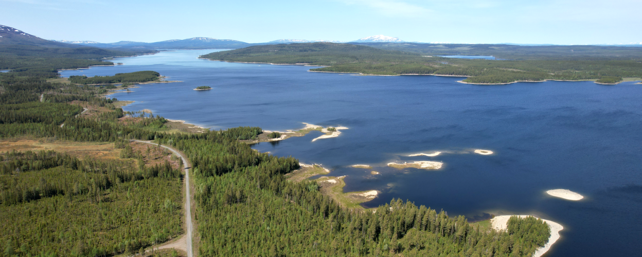 Offroad Schweden Waldautobahn zum Håckrenmagasinet