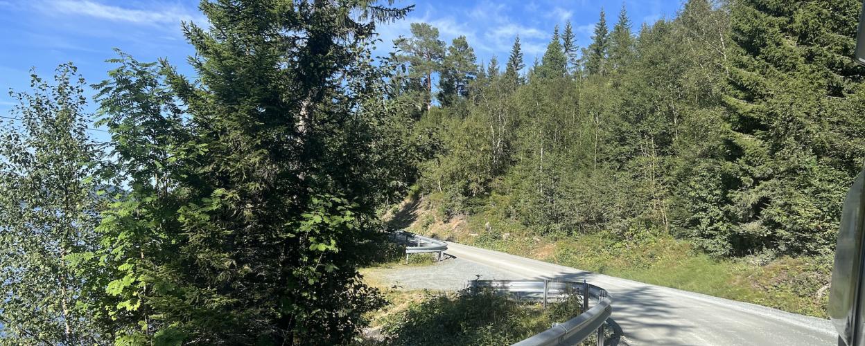 Offroad Norwegen Jervskogvegen und Bratsbergvegen