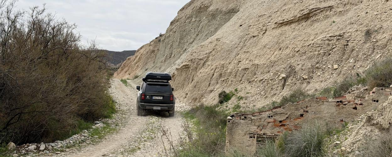Offroad Spanien Desierto de Gorafe Durchquerung