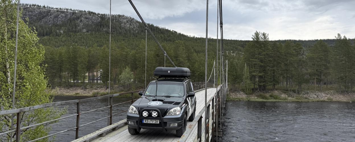 Offroad Norwegen Entlang des Klarälven