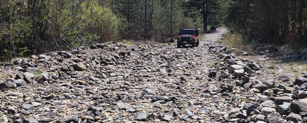 Offroad Griechenland Durch den Aoos Canyon