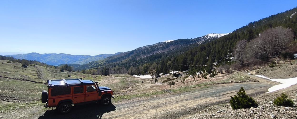 Offroad Griechenland Durch den Pindos Nationalpark