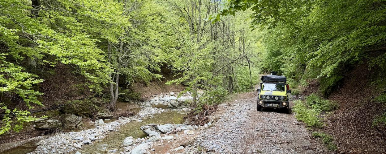 Offroad Griechenland Stravos Forest Adventure