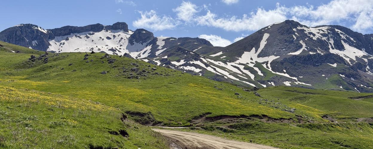 Offroad Griechenland Vardousion Berghütte