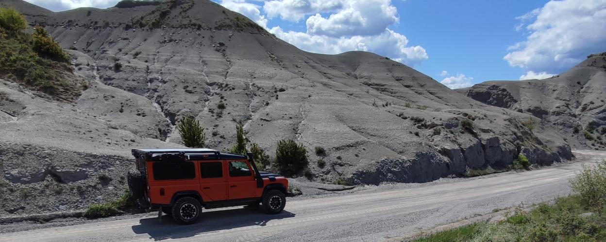 Offroad Spanien Geisterdorf Huértalo