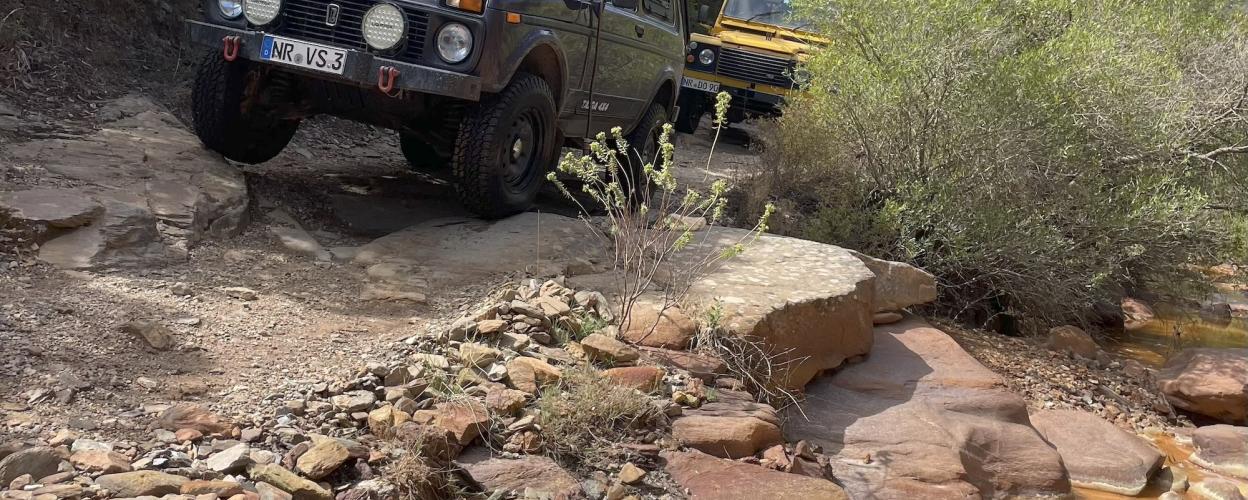 Offroad Italien Roter Riu Mannu