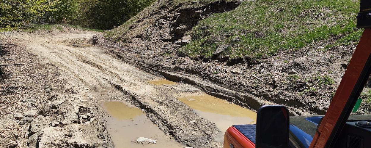 Offroad Griechenland Am Seli Skigebiet