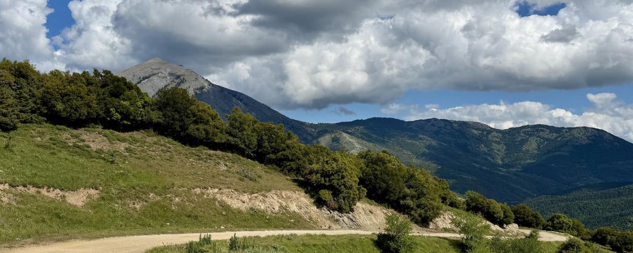 Offroad Griechenland Piste an den Ossa