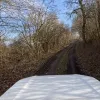 Zum Windpark über dem Diemeltal