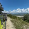Albanien Hoch über dem Vjosa-Tal