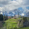 Slowenien Auf dem Mittelteil der Solčavska Panoramastraße