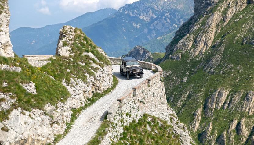Offroad Italien Ligurische Grenzkammstraße