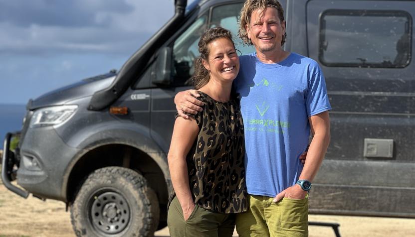 Madeleine und Sebastian von 4x4terraXplorer