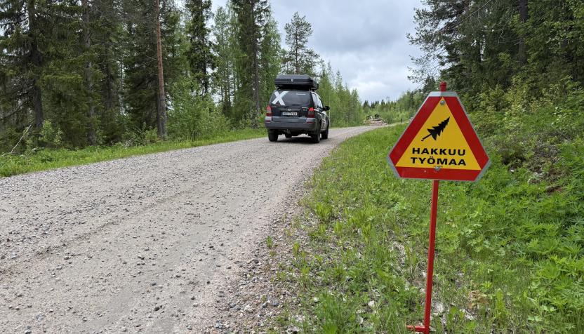 Offroad Finnland Nördlich des Oulujärvi