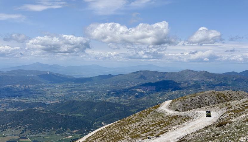 Offroad Griechenland Auf den Olymp