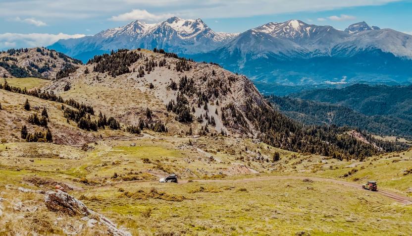 Offrod Griechenland Durch das Iti-Gebirge