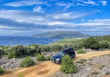 Panorama-Piste nach Valun