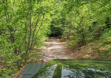 Offroad Kroatien Entlang der Eisenbahn 