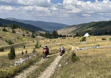 Offroad Montenegro Pisten nördlich der Tara-Schlucht