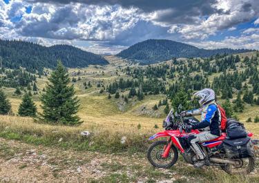 Offroad Montenegro Pisten nördlich der Tara-Schlucht