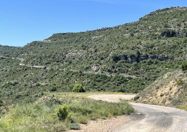 Offroad Spanien Piste zum Castell de Mur