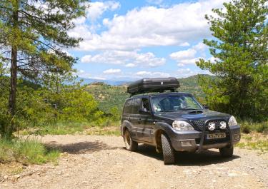 Offroad Spanien Sierra de Salás