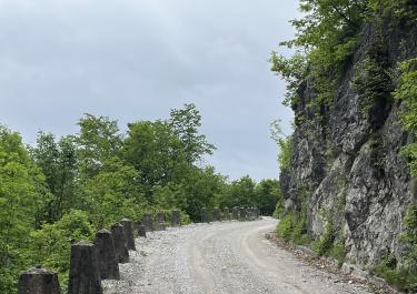 Offroad Slowenien Von Gorenja Trebuša nach Idrijska Bela 