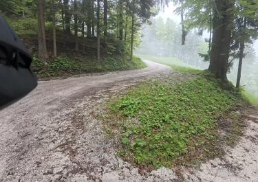 Offroad Slowenien Von Gorenja Trebuša nach Idrijska Bela 