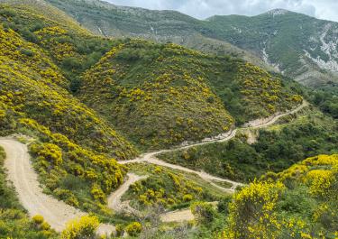 Albanien Pisten im Grenzgebiet