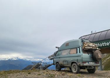 Frankreich Col du Mottet Nordrampe