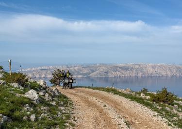 Kroatien Krk-Blick