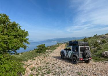 Kroatien Krk-Blick