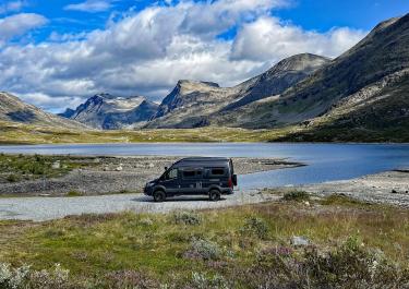 Norwegen Sandgrovbotnvegen 