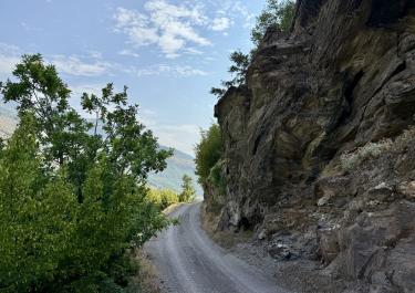 Offroad Albanien Hochebene über dem Drin Tal