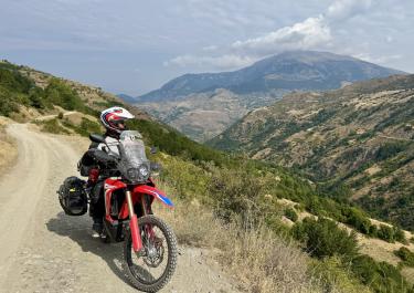Offroad Albanien Hochebene über dem Drin Tal