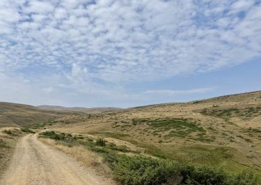 Offroad Albanien Hochebene über dem Drin Tal