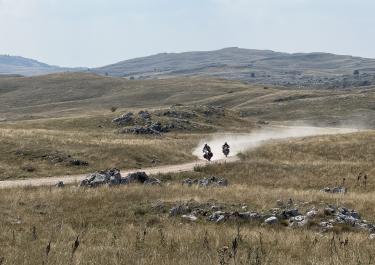 Offroad Bosnien Über das Morine Plateau