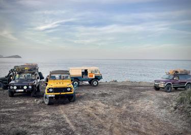 Offroad Italien Küstenpiste am Capo Mannu